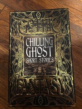 Source Unknown Gothic Chilling Ghost Short Stories Black and Gold Hardcover